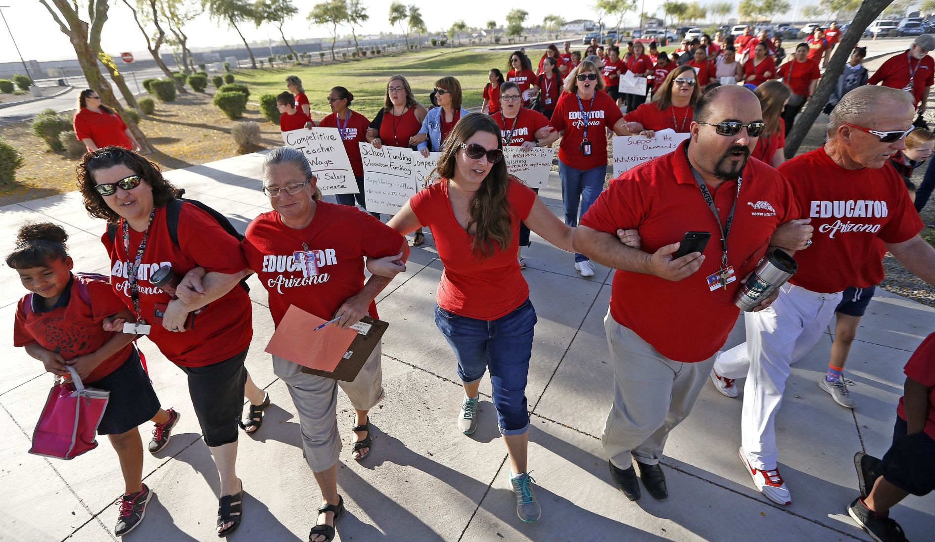 Arizona Teacher Protests